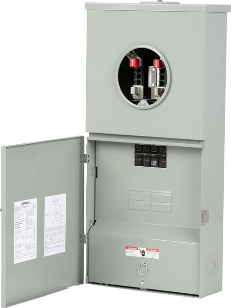 combination electrical service box|Main breaker meter combo 200.